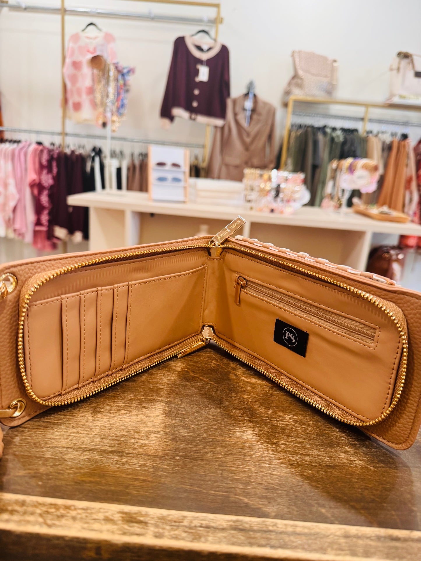 Woven Luxe Phone Crossbody