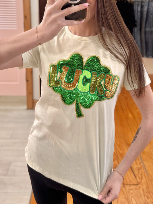Gold & Green Lucky Tee