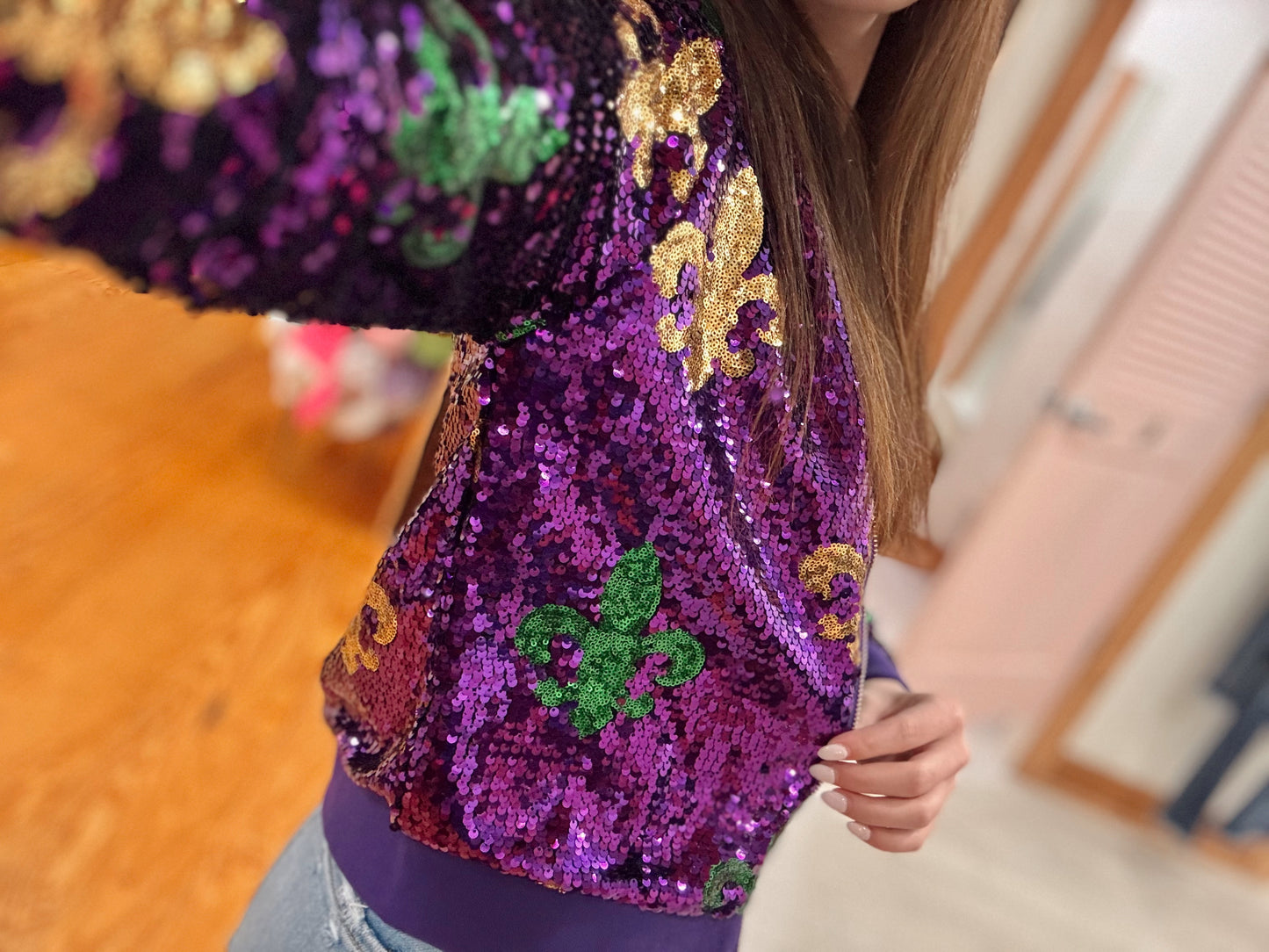 Krewe Royale Sequin Jacket