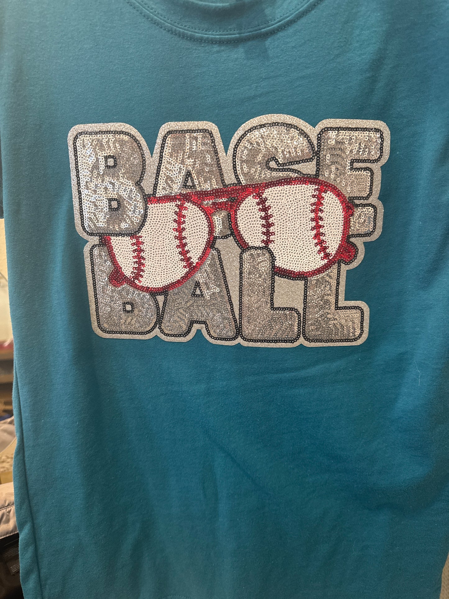 Glitter Game Day Tee