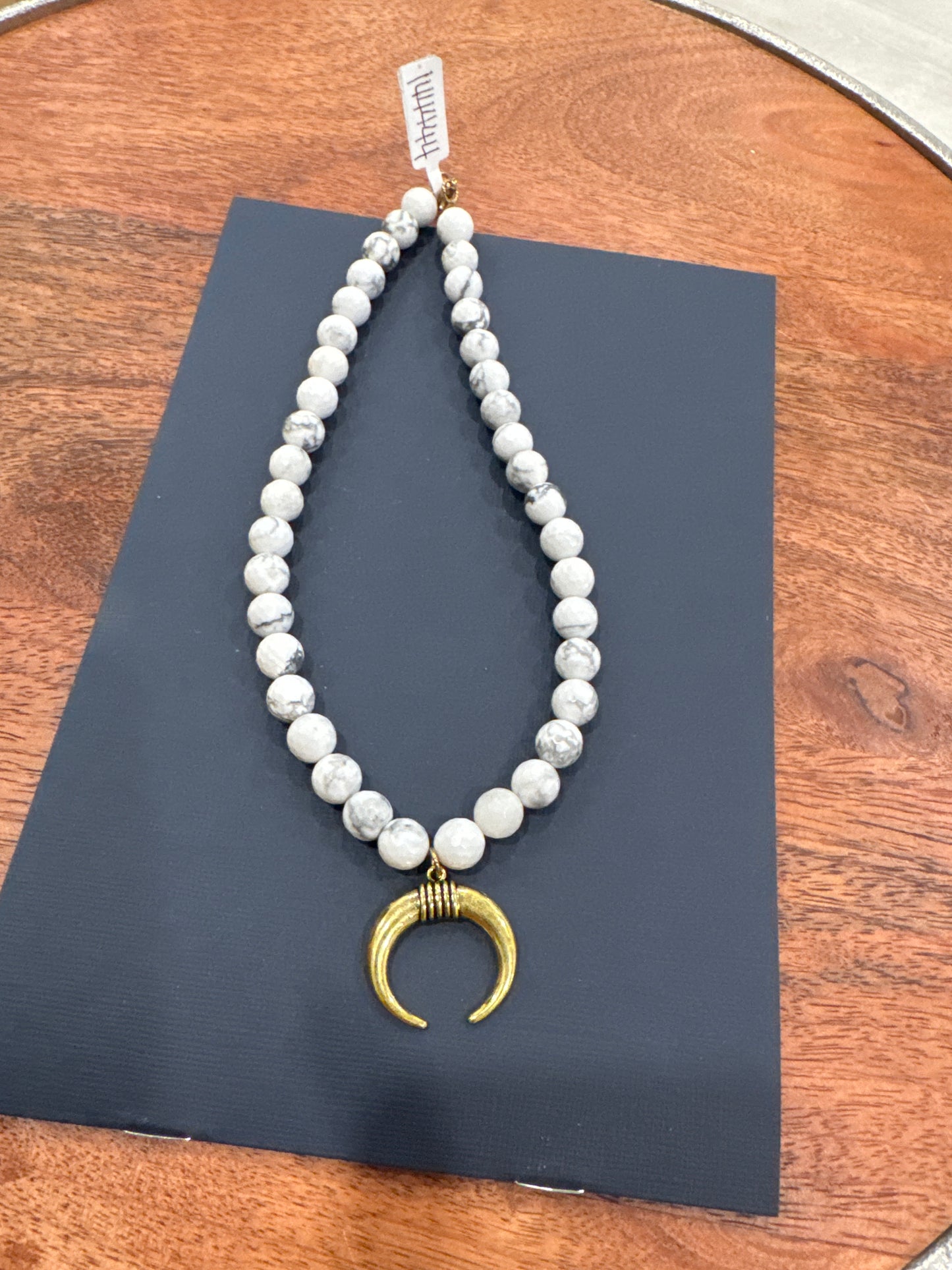 White Marble Necklace