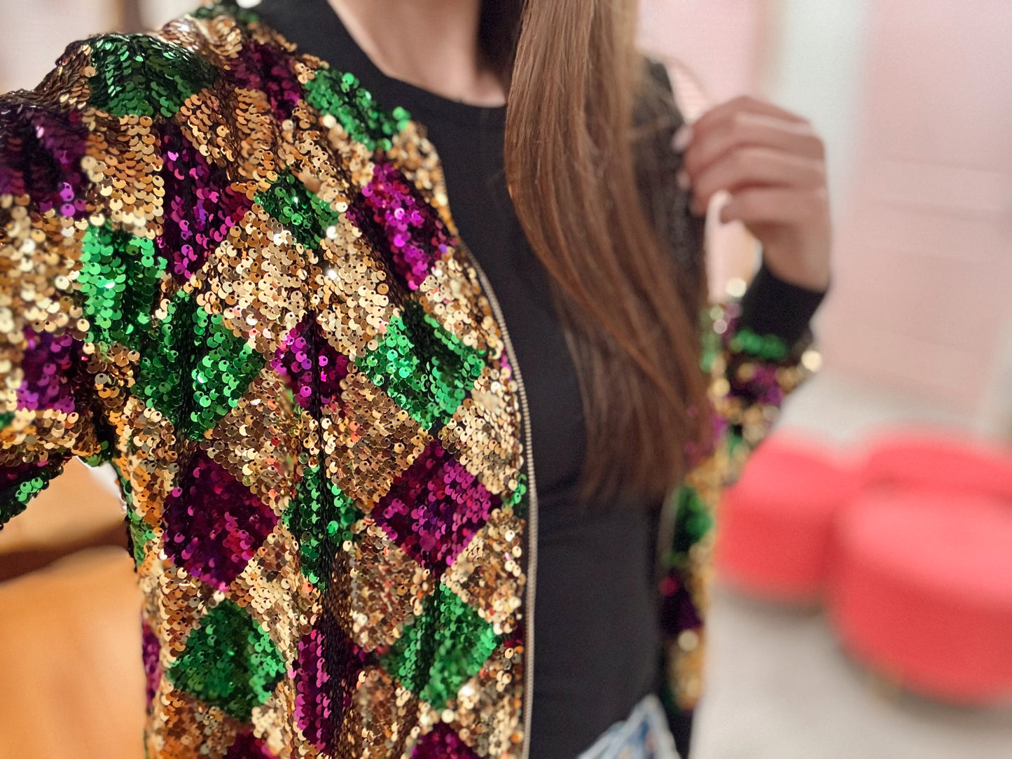Carnival Nights Sequin Jacket