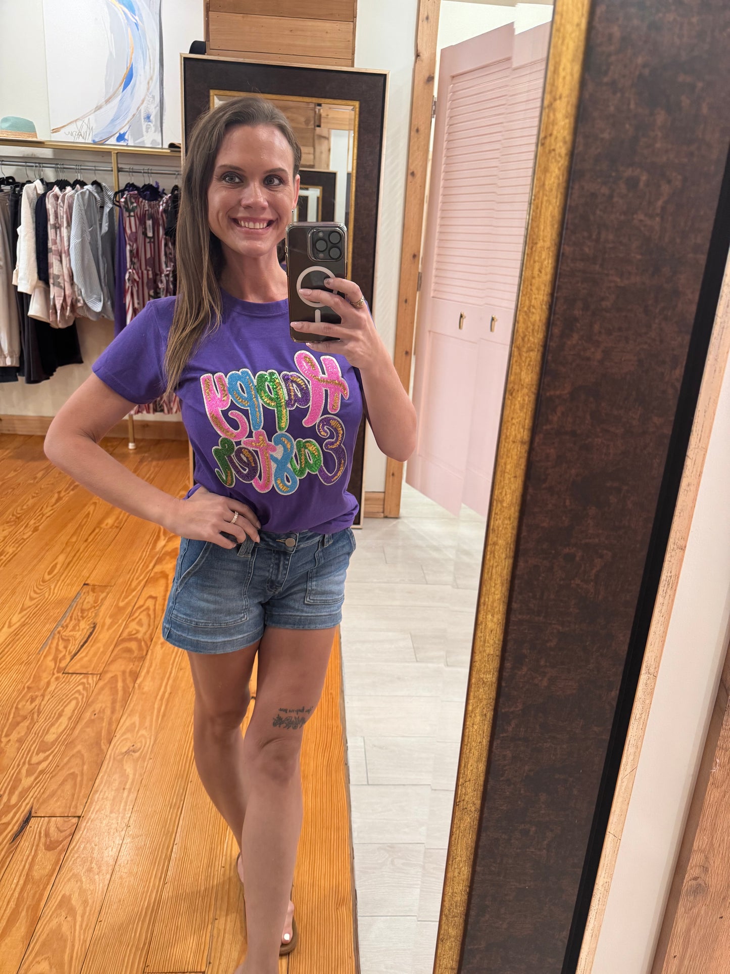 Sparkling Happy Easter Tee