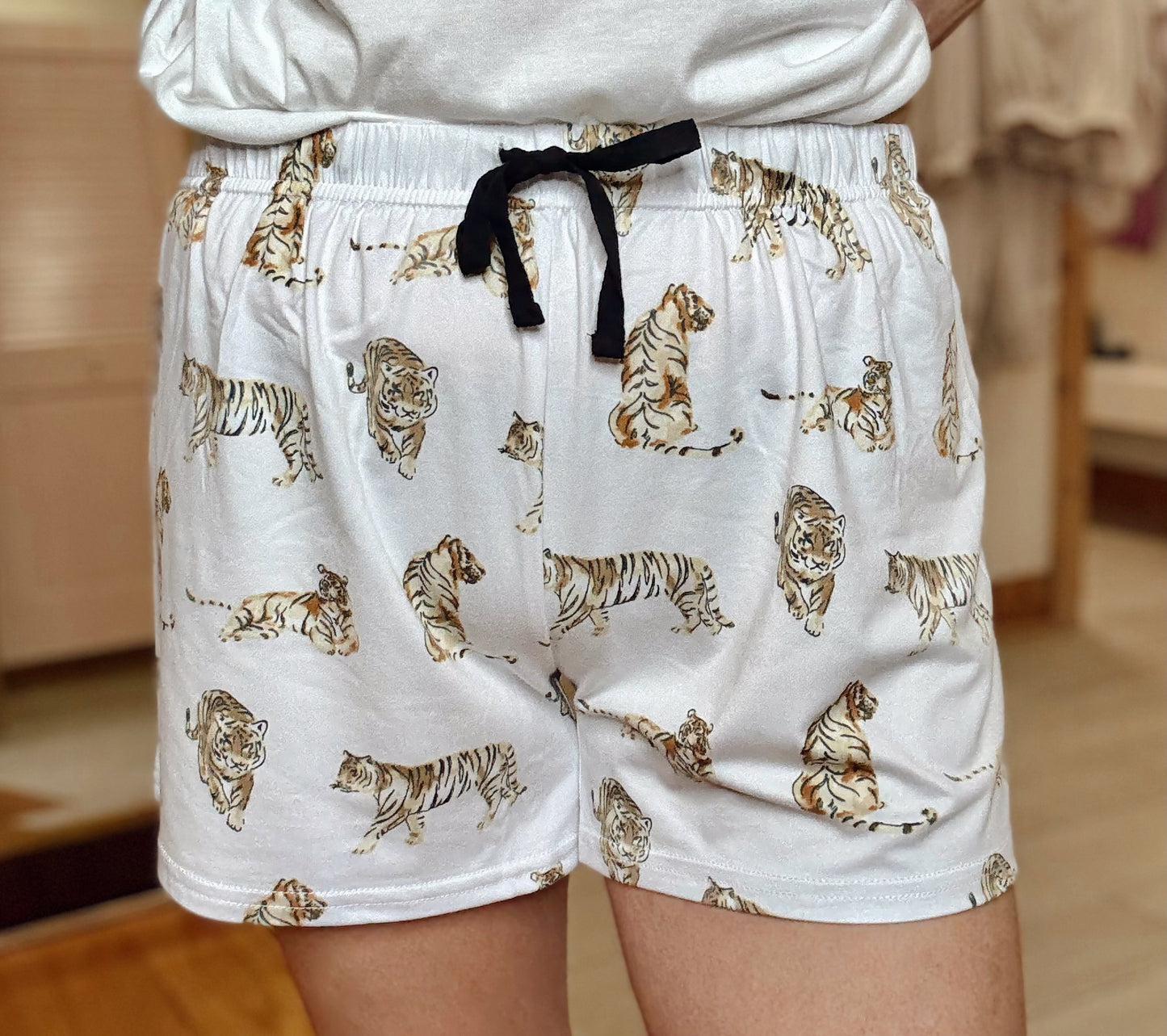 Tiger Sleep Shorts