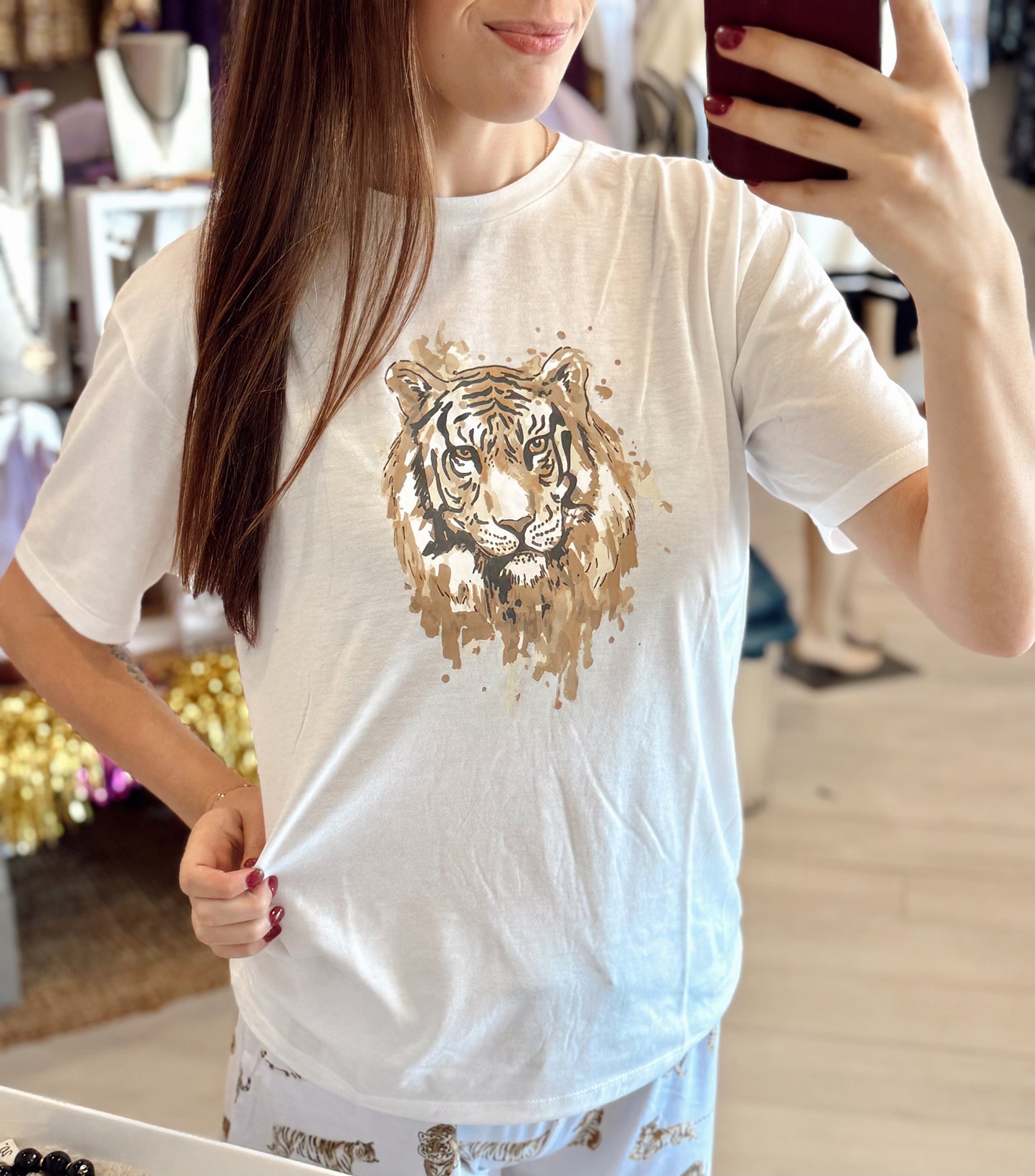 Tiger Love Crewneck tshirt