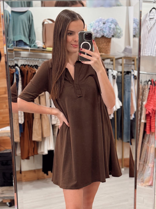 Cocoa Casual Polo Dress