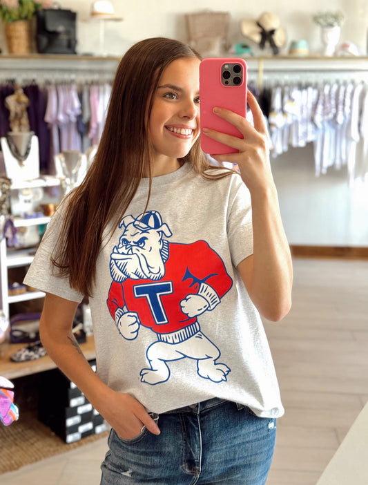 Vintage Louisiana Tech Bulldog Tee