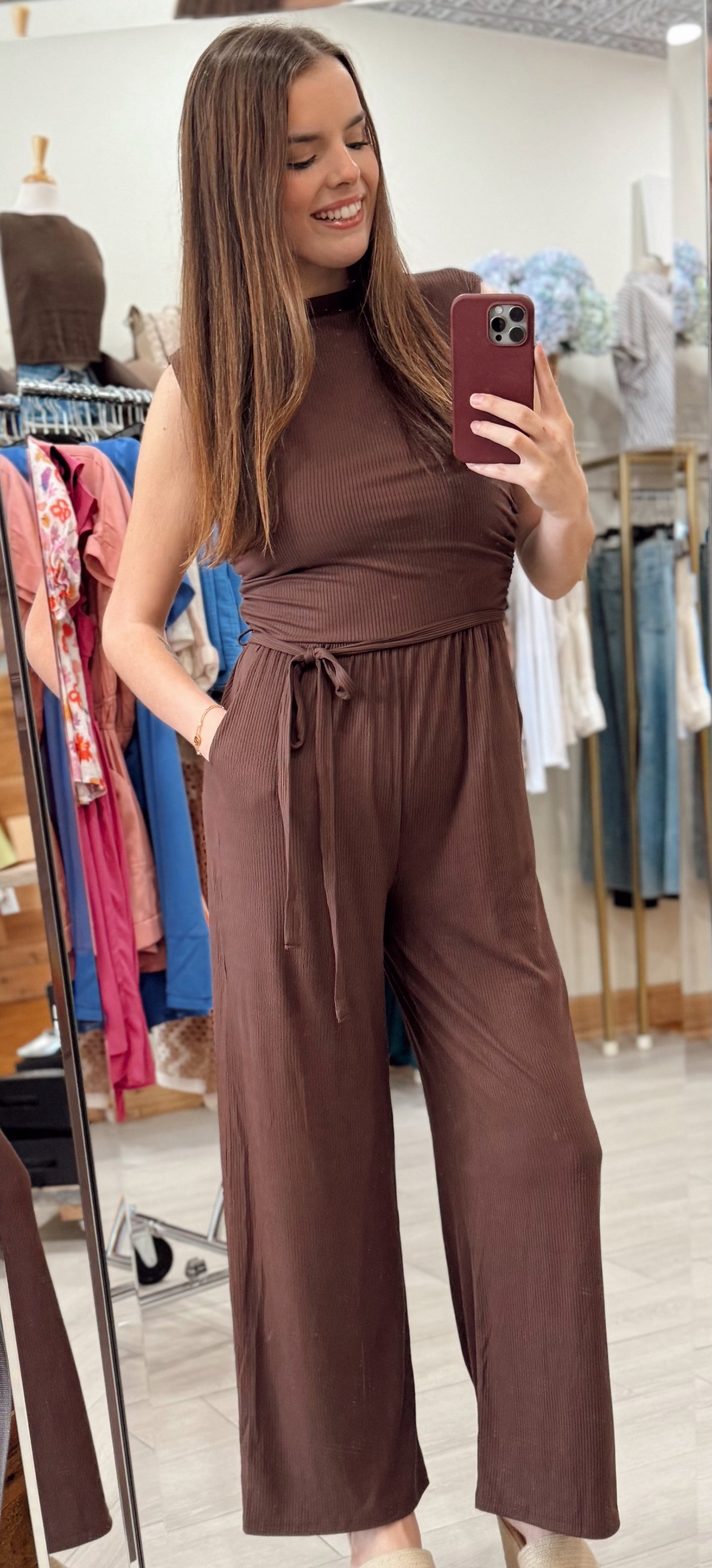 The Diva Chocolate Jumpsuit
