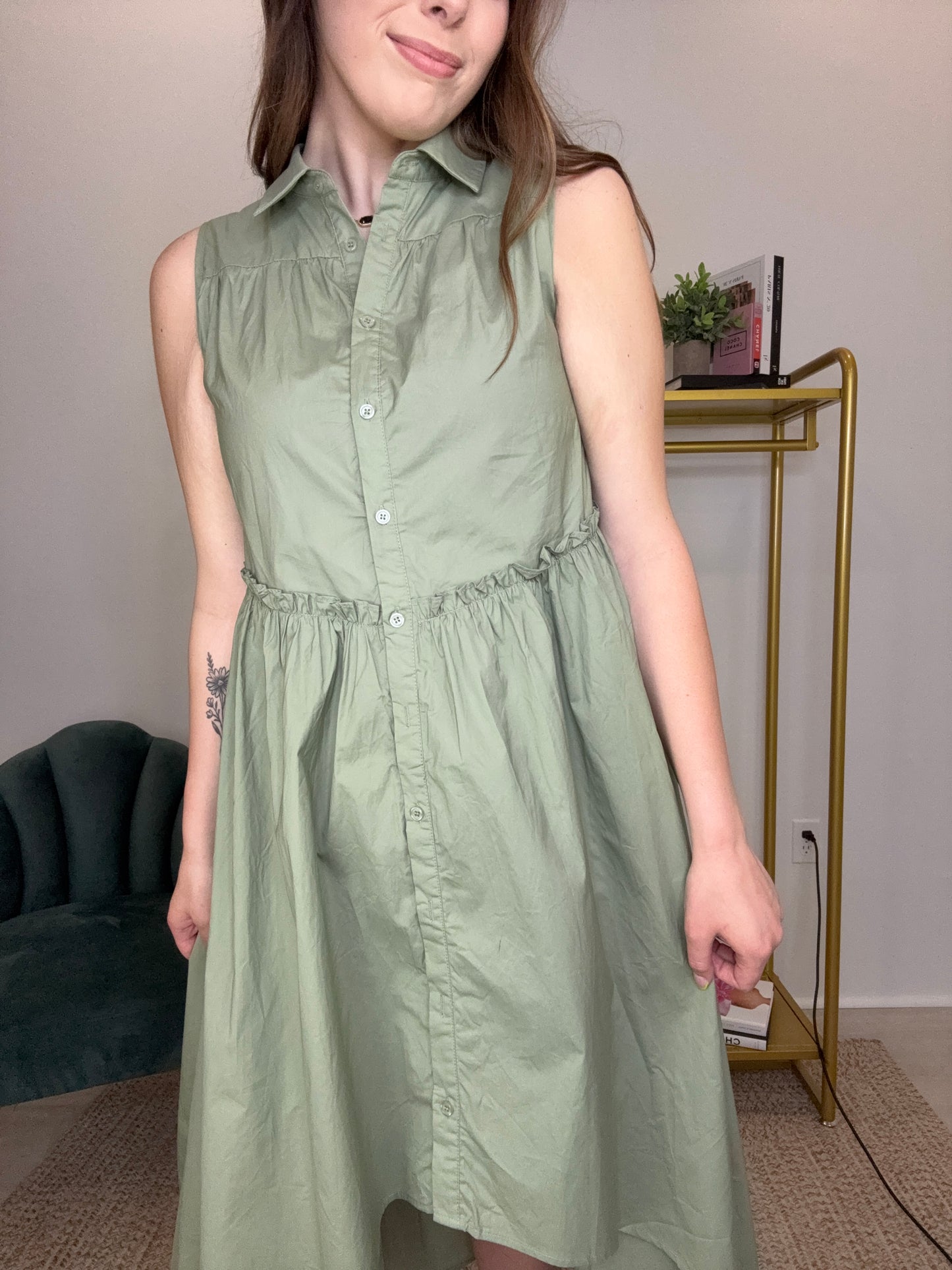 Olive Escape Dress
