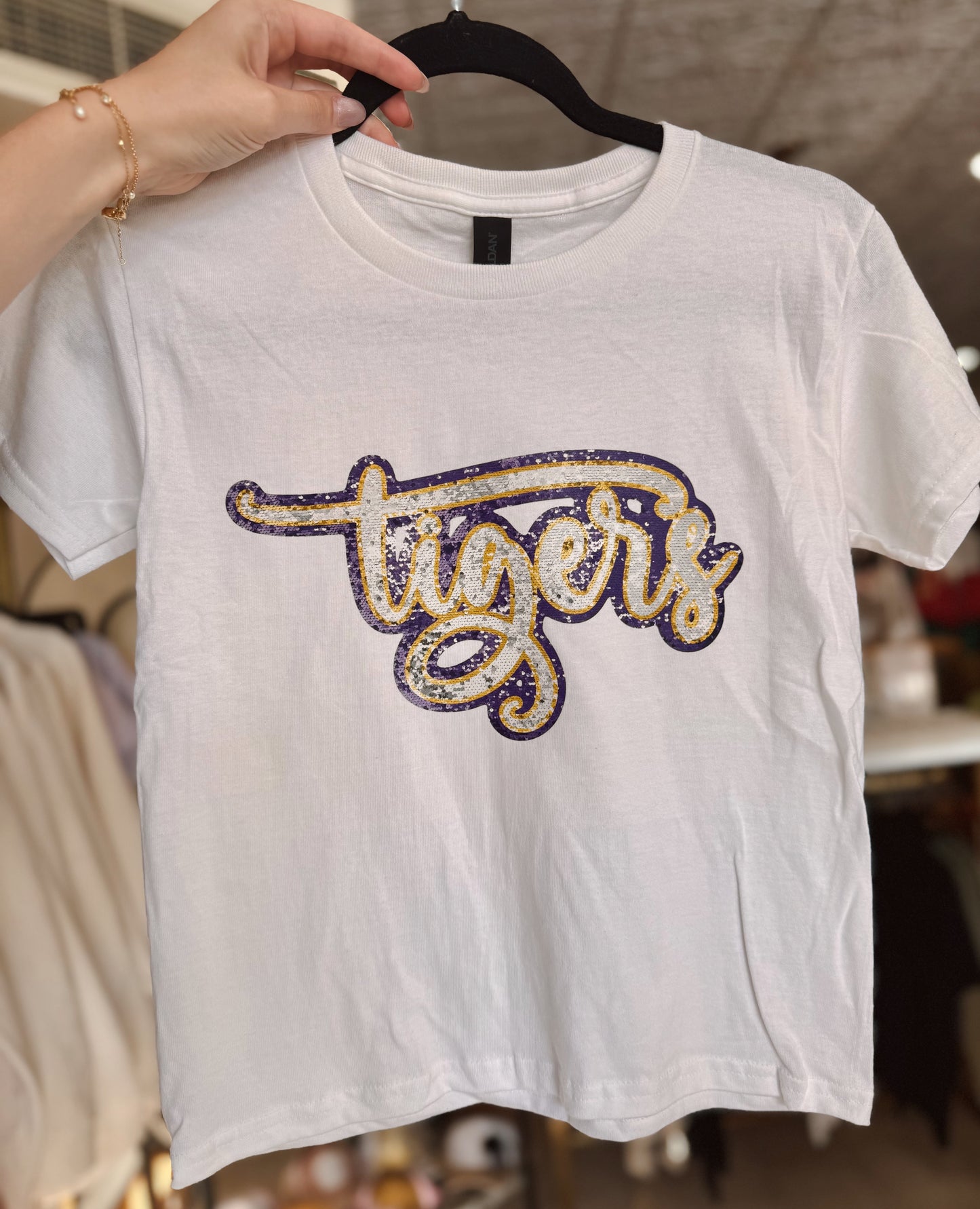 Geaux Script Tee Youth
