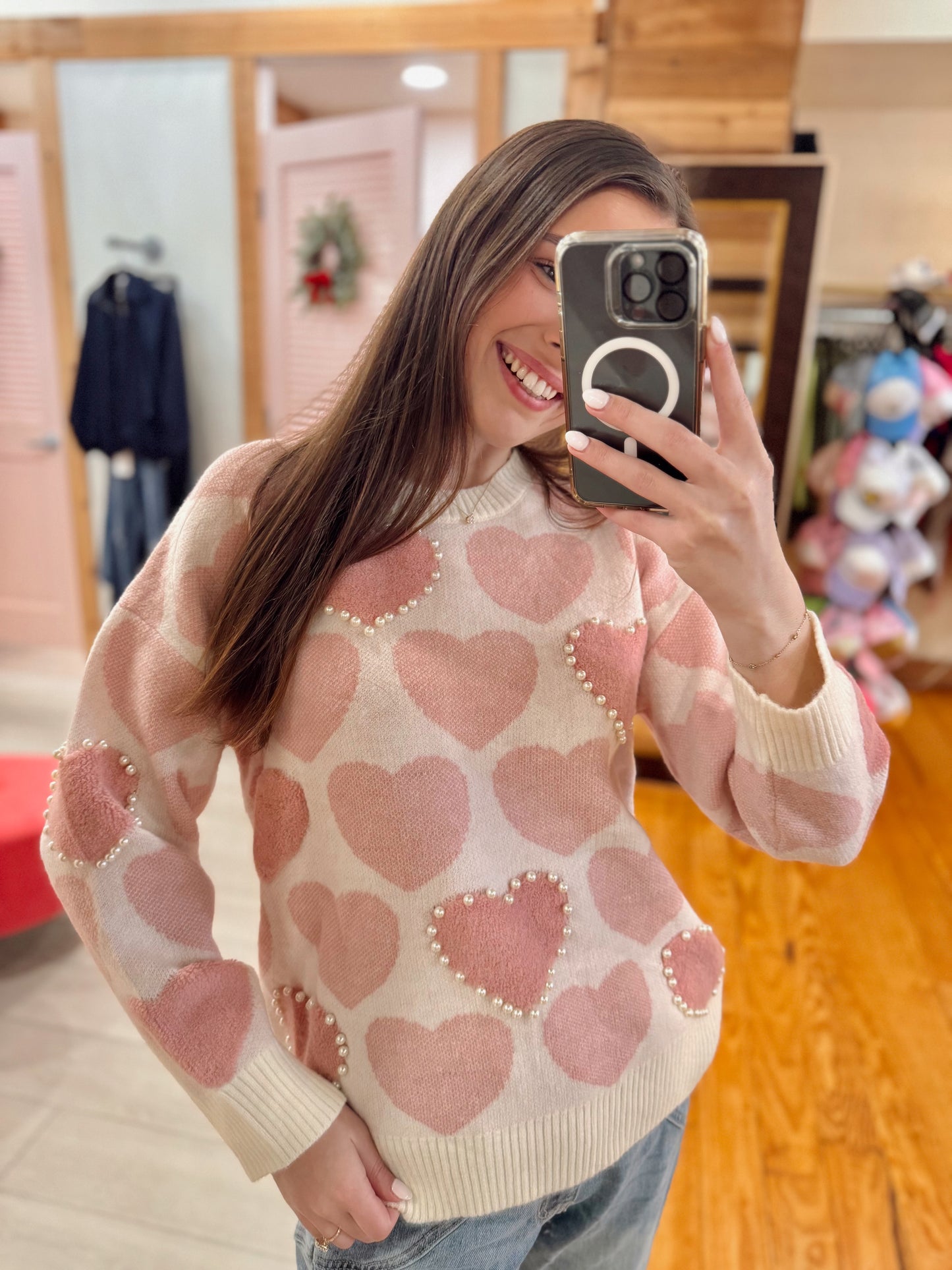 Heartstrings Pearl Sweater