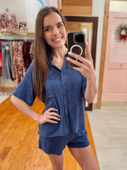 Tinsley Button Up Airy Top