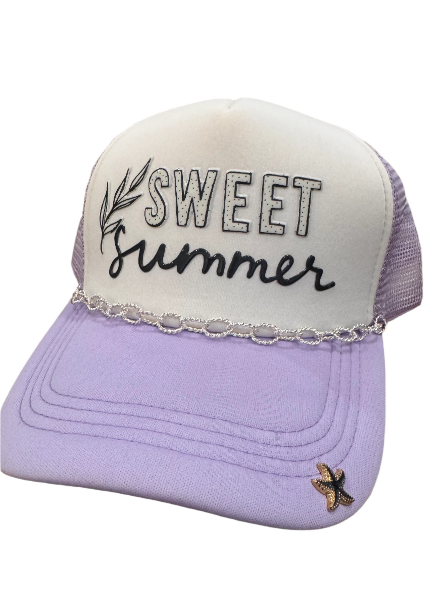 GDG CUSTOM SUMMER TRUCKER HAT - BEACH