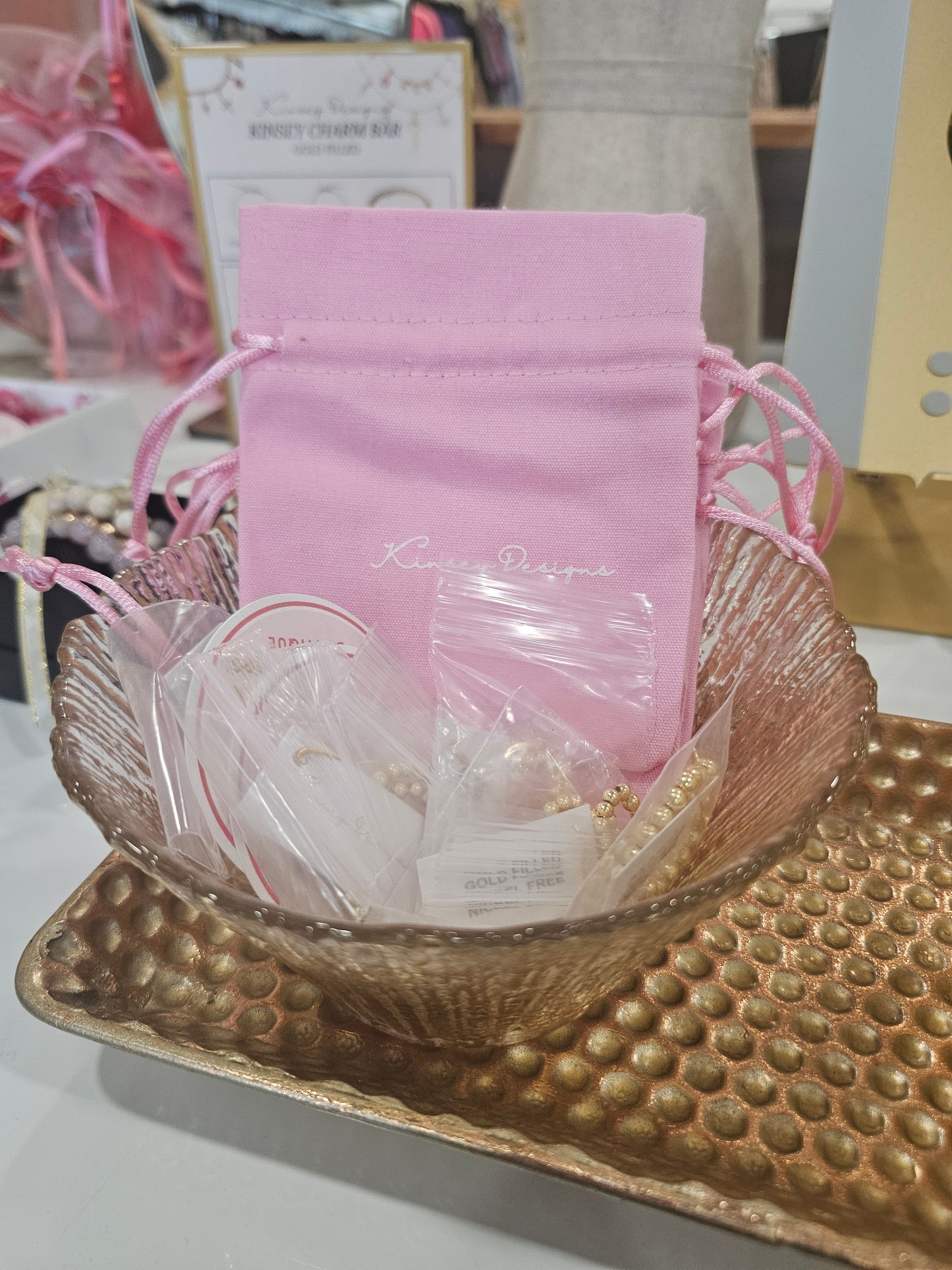 Stretch bracelet Kinsey--for charms