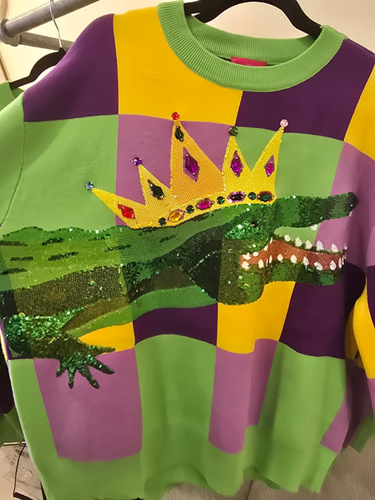 Bayou Royalty Sweater