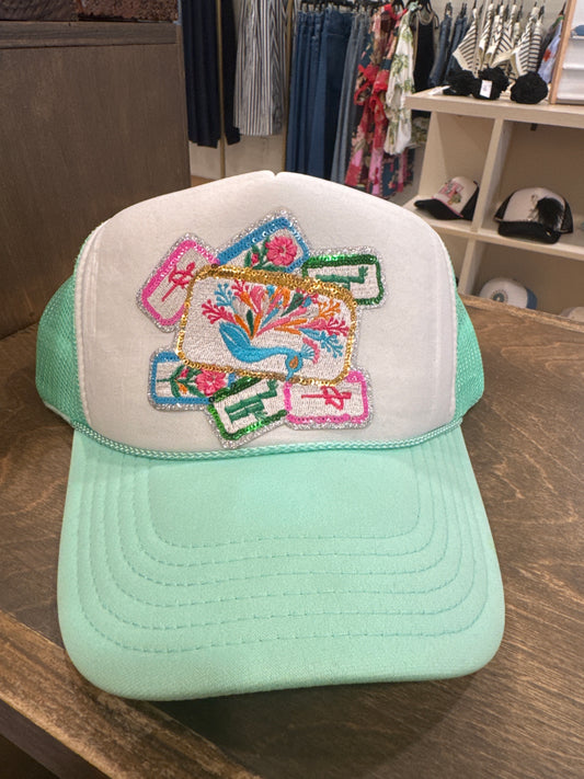 Mahjong Bloom Trucker
