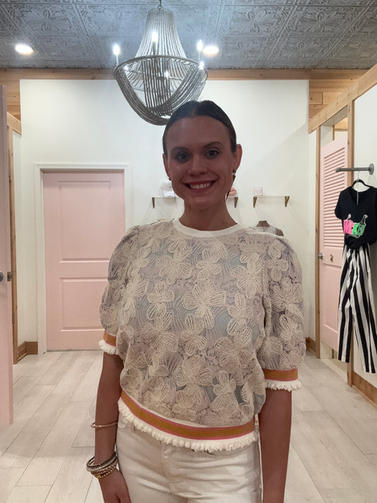 Petal to the Metal Top