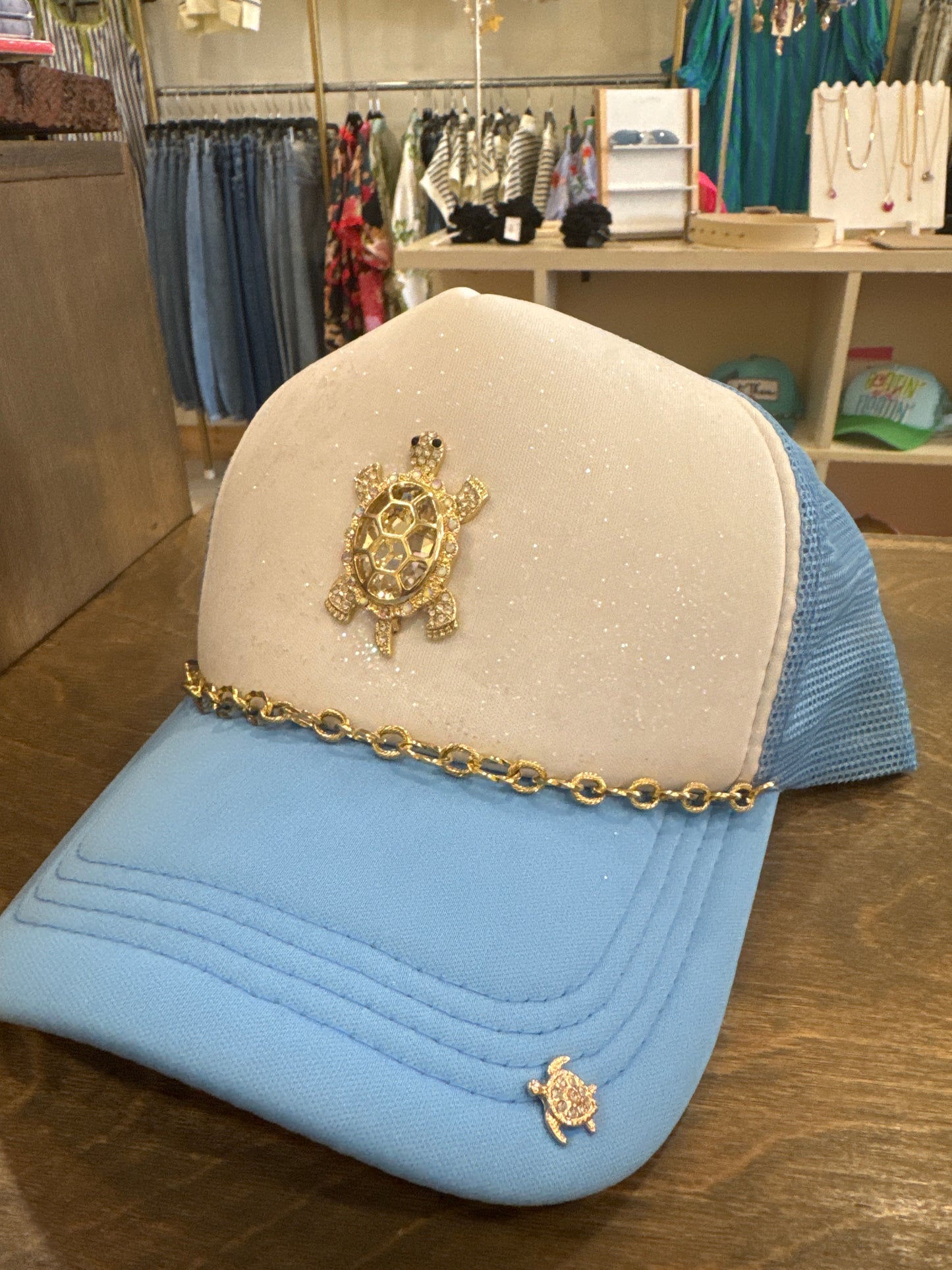 Golden Tide Turtle Hat