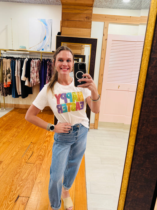 Happy Easter Sparkle Tee