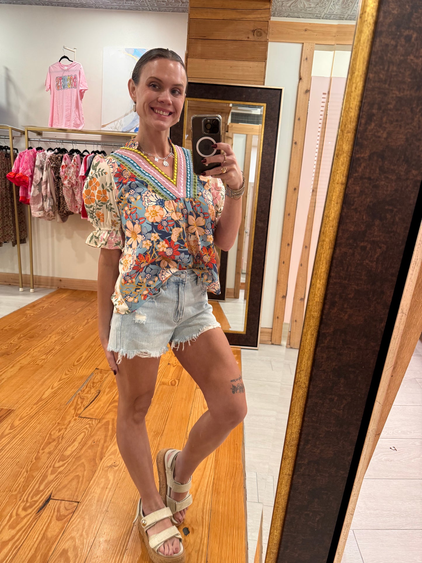 Wildflower Whimsy Top