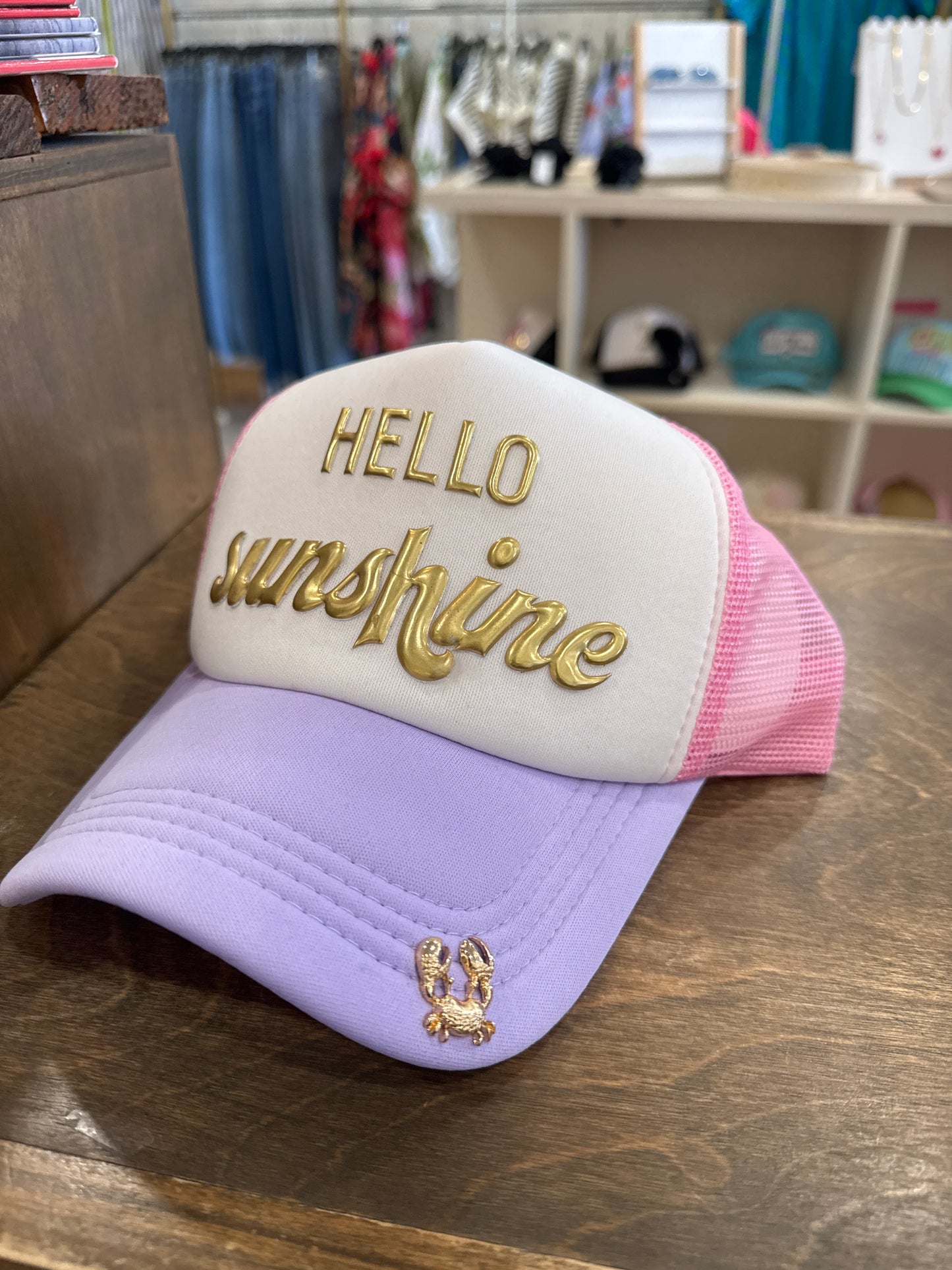 Hello Sunshine Trucker Hat