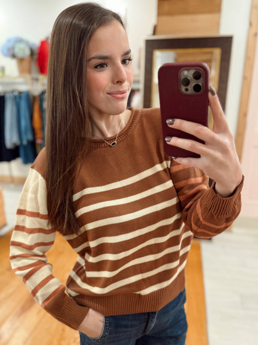 The Hazel Stripe Sweater