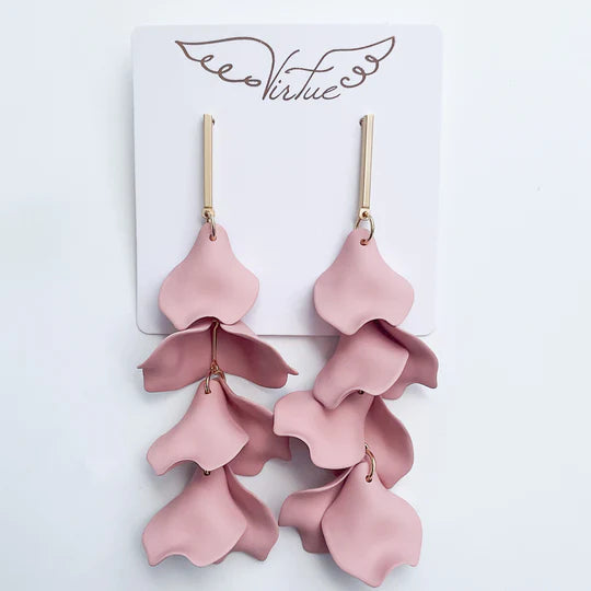 THE HYACINTH PETAL EARRINGS