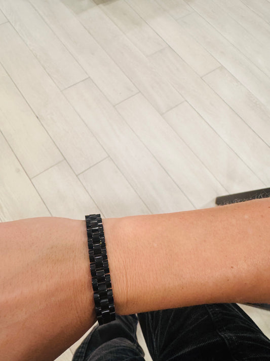 Midnight Link Men’s Bracelet