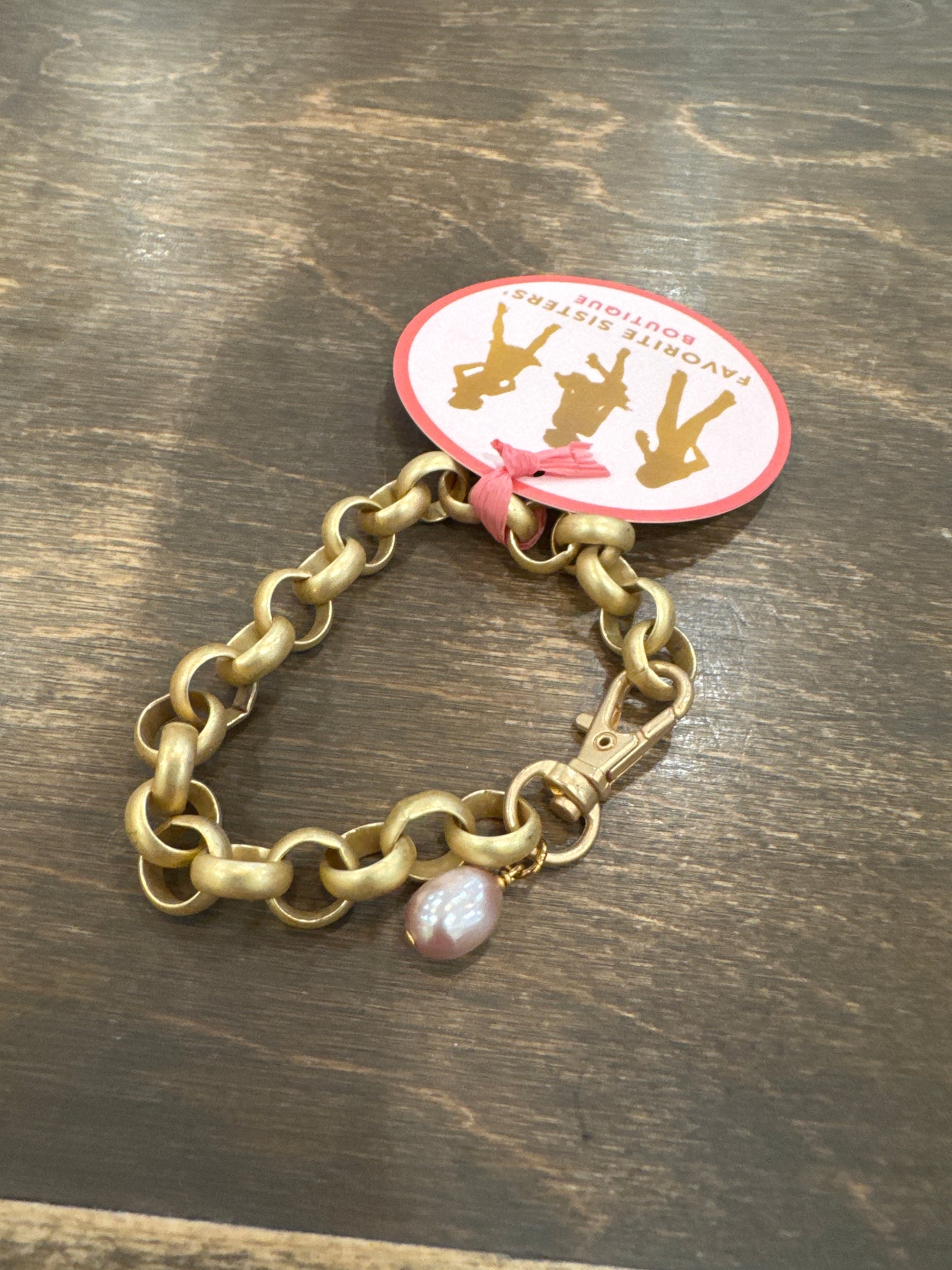 Round Rolo Bracelet Mini Pearl Virtue