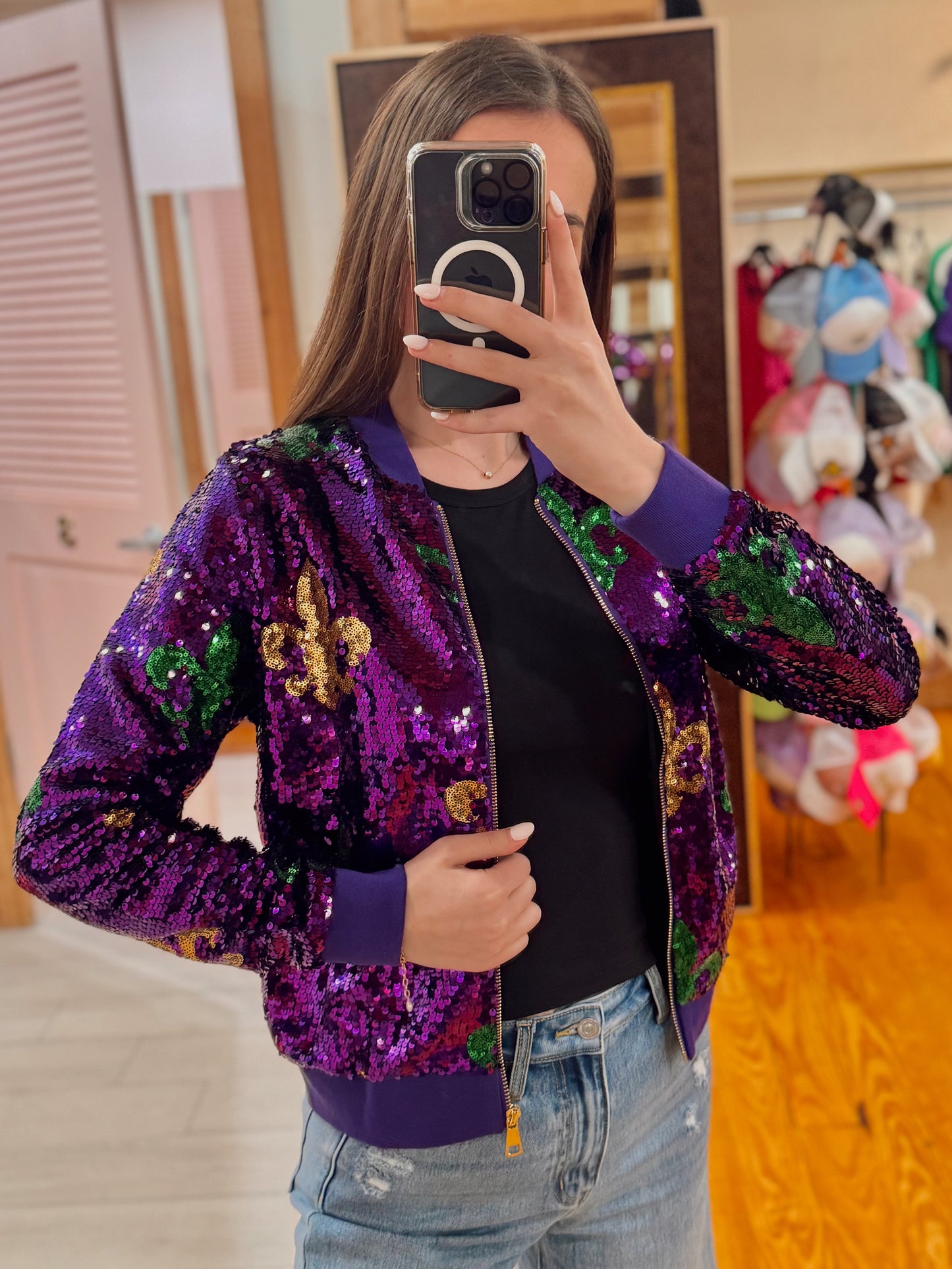 Krewe Royale Sequin Jacket