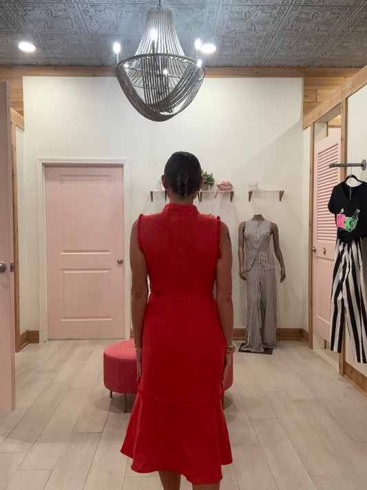 Coral Me Crazy Dress