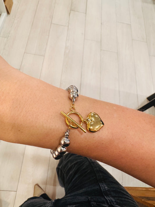 Linked in Love Bracelet