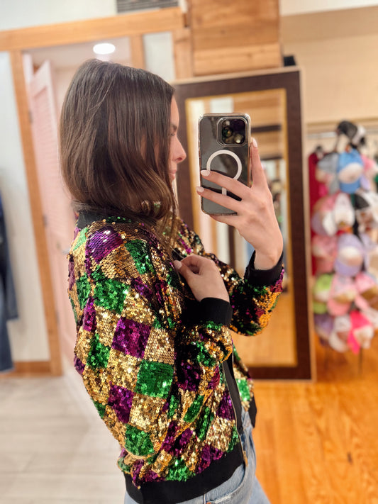 Carnival Nights Sequin Jacket