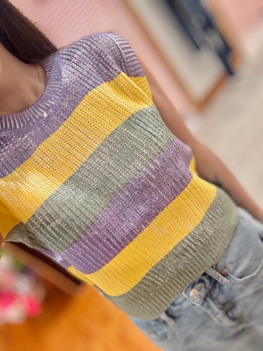 Krewe Chic Sweater Tank Top