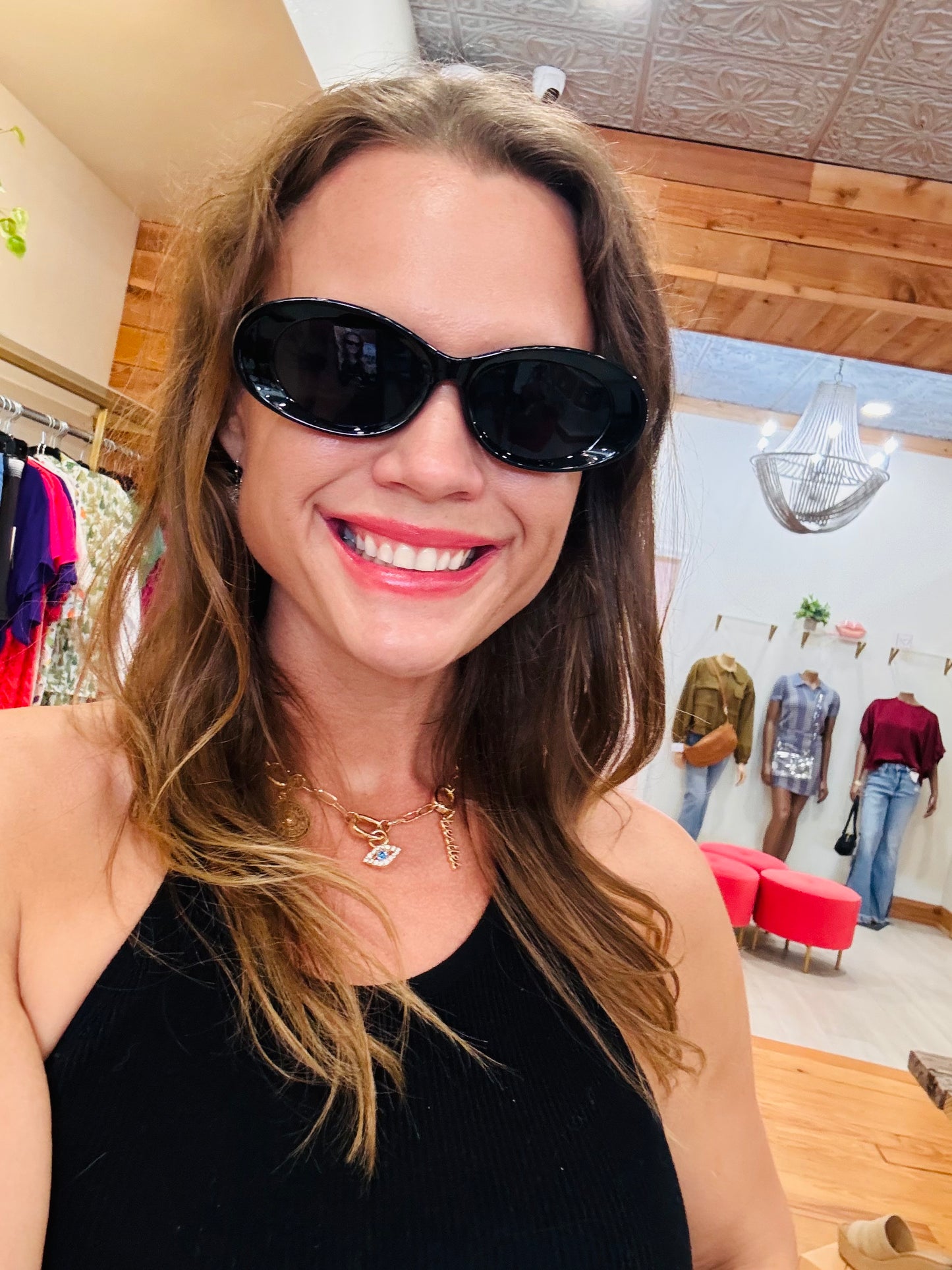 Retro Muse Oval Sunglasses