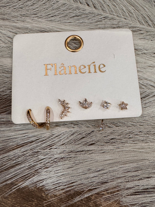 Celestial Spark Earring Set