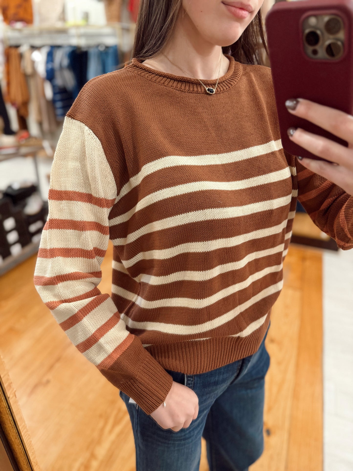 The Hazel Stripe Sweater