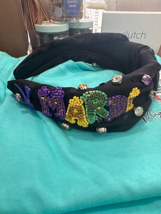 Mardi Gras Headband