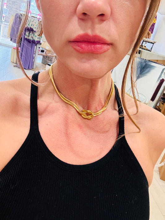 Forever Linked Knot Necklace