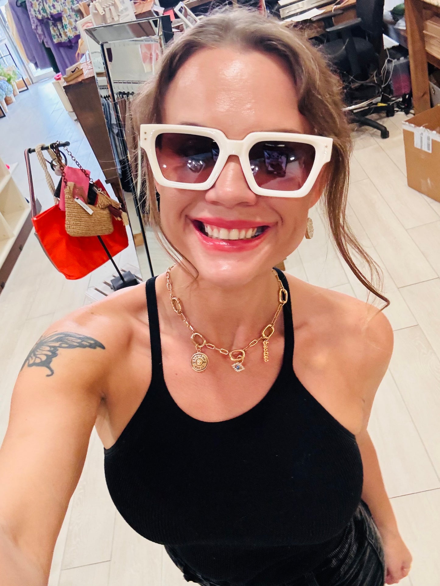 The Statement Square Sunglasses