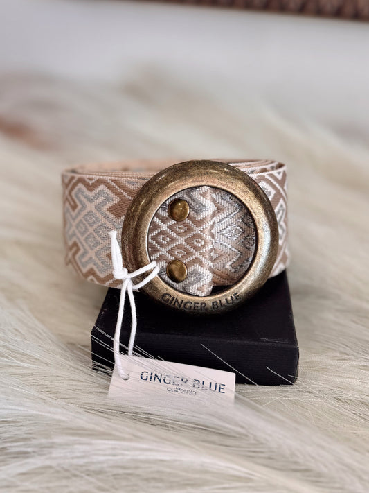 Night Out Ivory Belt