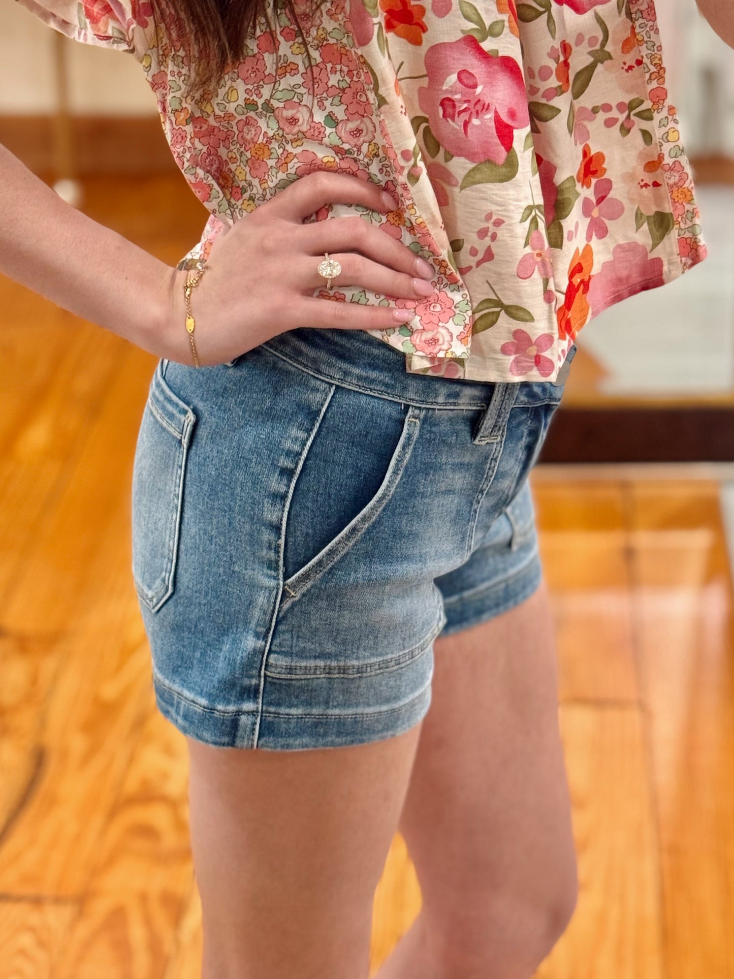 The Ashley Low Rise Shorts