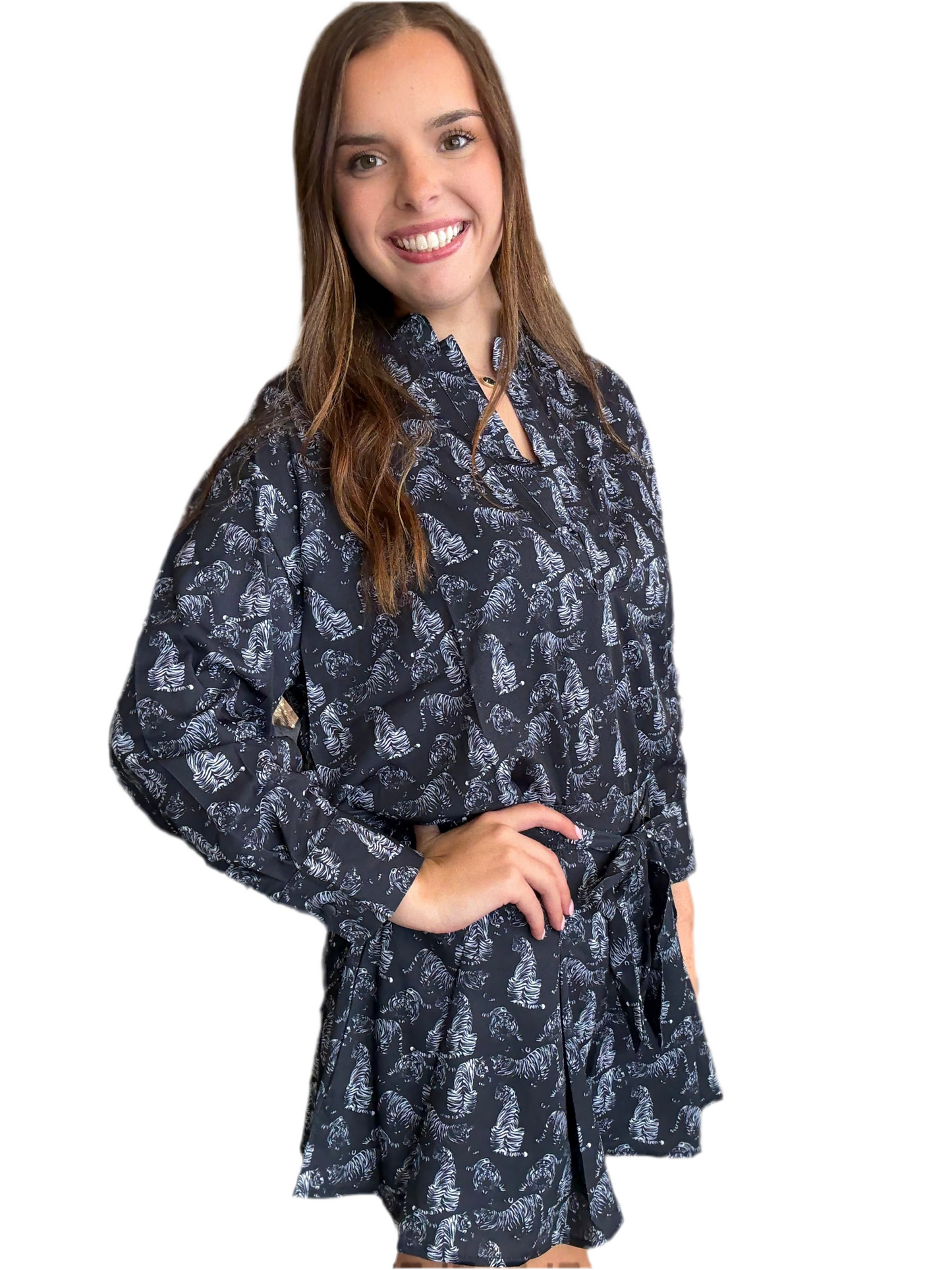 Watercolor Tiger Top