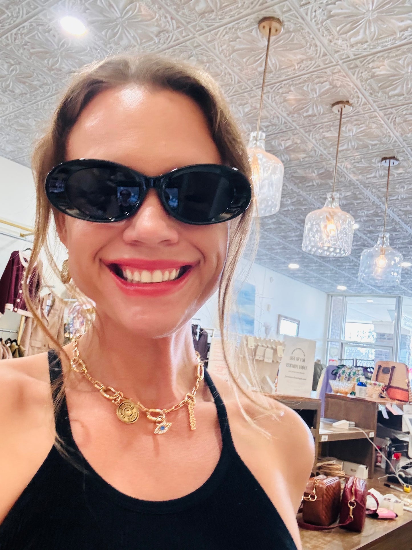 Retro Muse Oval Sunglasses