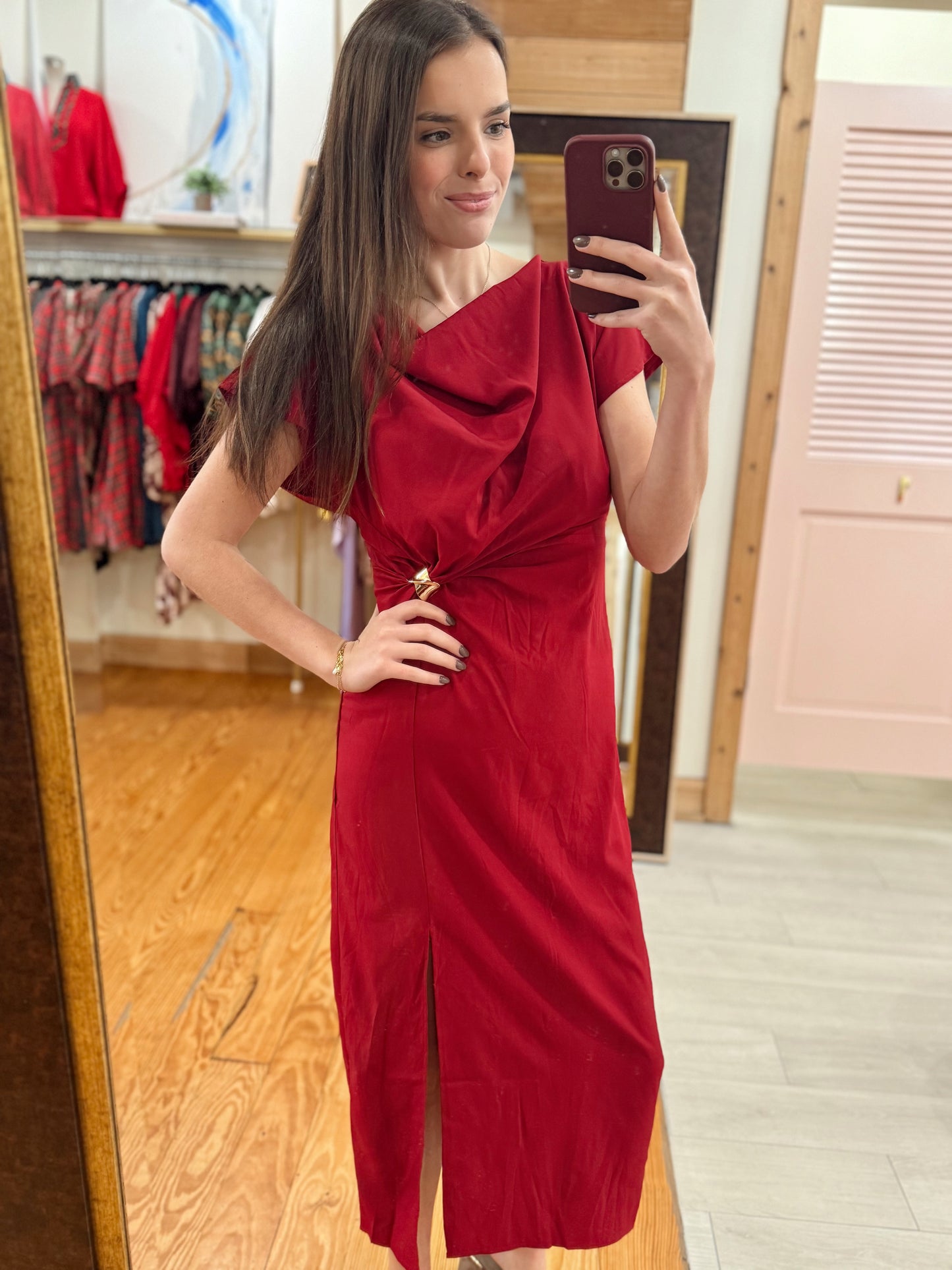 The Scarlet Sleigh Dress