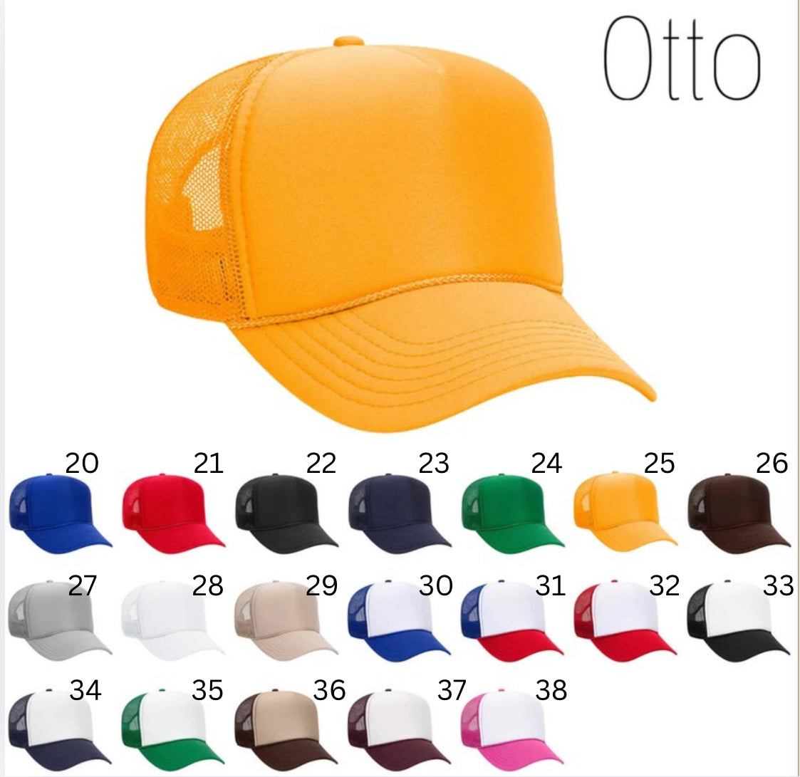 PRE ORDER: Custom Trucker Foam Hat