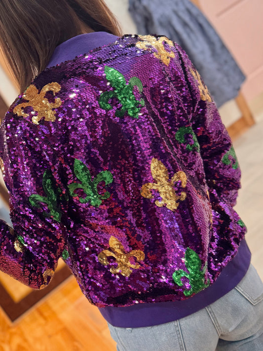 Krewe Royale Sequin Jacket