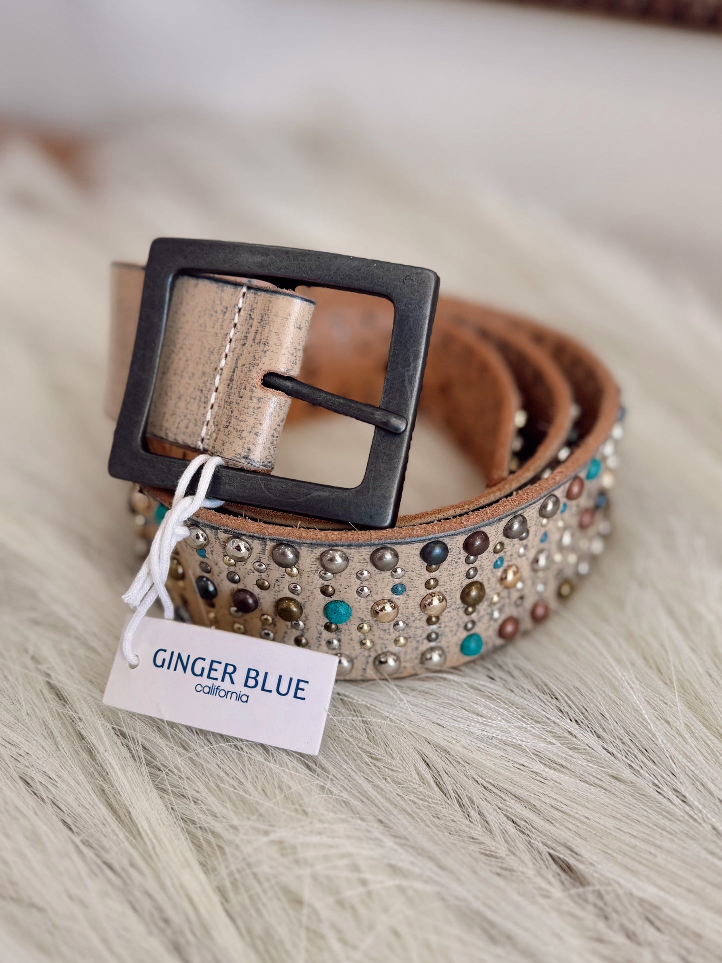 Celeste Multi-Stud Belt