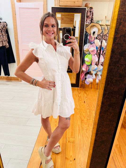 Southern Charm Shirt Dress