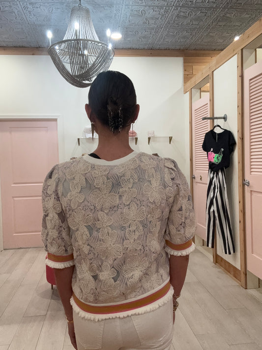 Petal to the Metal Top